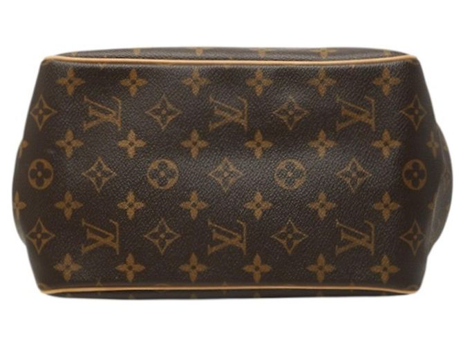 Borsa Louis Vuitton Monogram Batignolles Marrone - vista 3