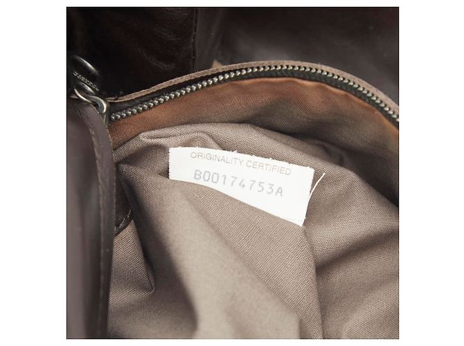 Borsa Tote Bottega Veneta Intrecciato Marrone scuro - vista 11
