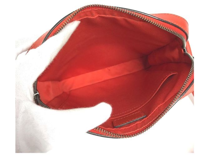 Borsa Pochette District Louis Vuitton Damier Infini Rosso - vista 12