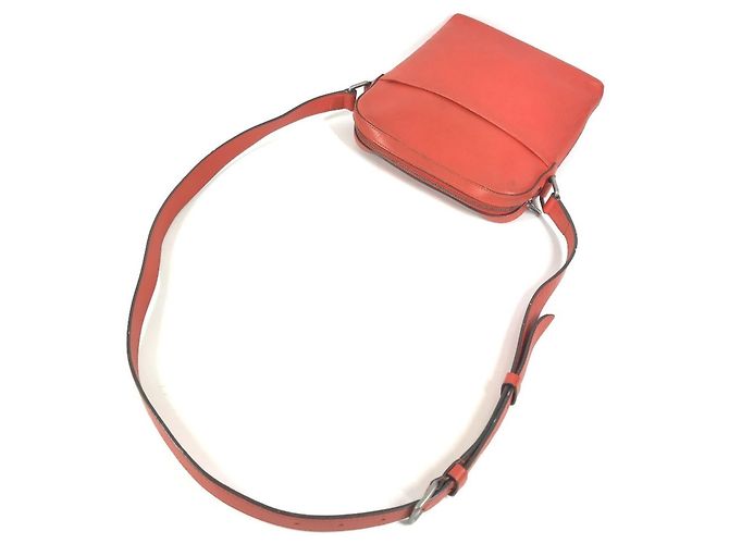 Borsa Pochette District Louis Vuitton Damier Infini Rosso - vista 8