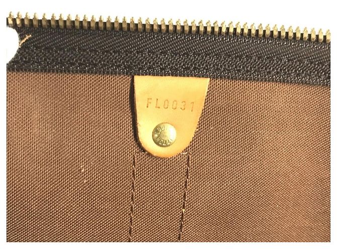 Sac Boston Louis Vuitton Monogram Graffiti Keepall 50 Marron Blanc - vue 16