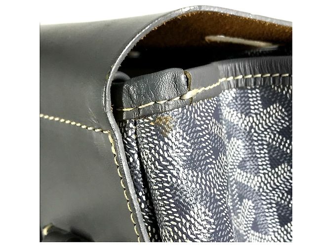 Goyard Steamer Tasche Grau Braun - Ansicht 12