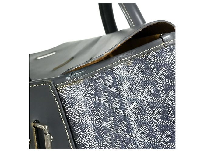 Goyard Steamer Tasche Grau Braun - Ansicht 13