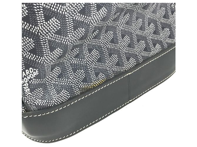 Goyard Steamer Tasche Grau Braun - Ansicht 8