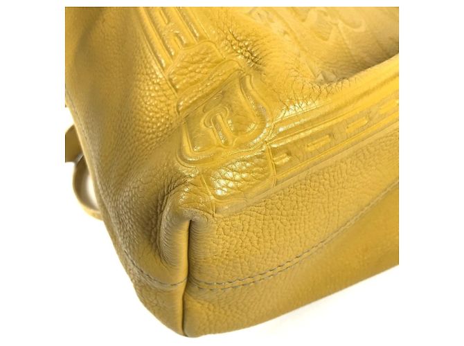 Selleria Fendi Tote Bag aus gelbem Leder - Ansicht 15