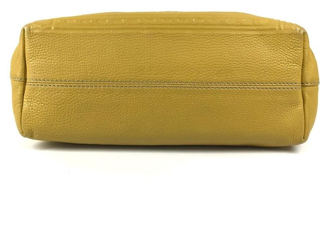 Selleria Fendi Tote Bag aus gelbem Leder - Ansicht 5