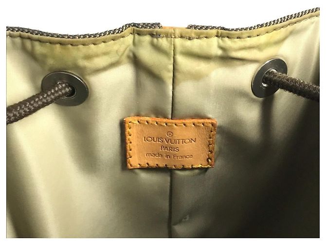 Louis Vuitton M93013 Damier Geant Matero PM Schultertasche Khaki - Ansicht 10