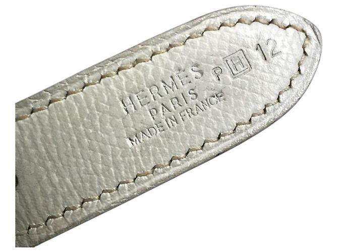 Hermès Borsa Hermes Bicolor Trim 31 Bianco Rosso - vista 11