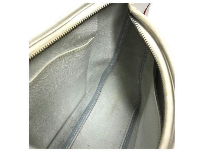 Hermès Borsa Hermes Bicolor Trim 31 Bianco Rosso - vista 16