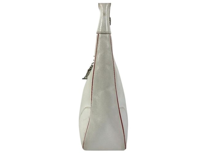 Hermès Borsa Hermes Bicolor Trim 31 Bianco Rosso - vista 3