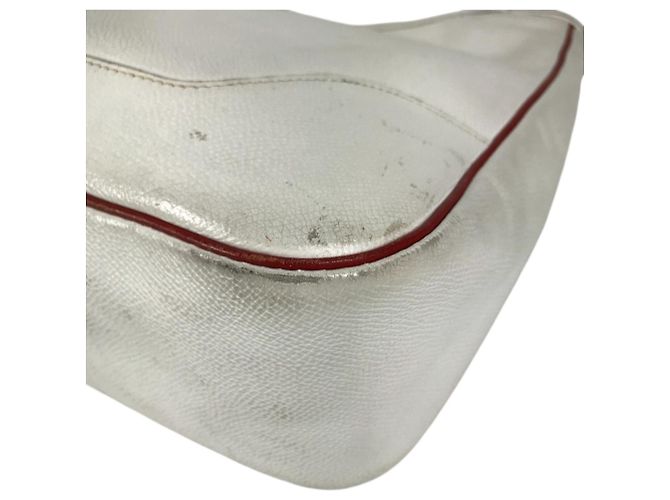 Hermès Borsa Hermes Bicolor Trim 31 Bianco Rosso - vista 6