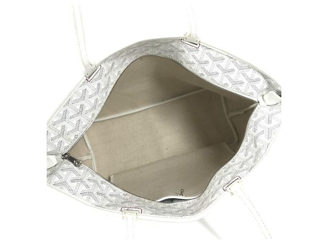 Borsa Tote Goyard Artois PM Bianco - vista 13