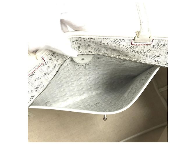 Borsa Tote Goyard Artois PM Bianco - vista 14