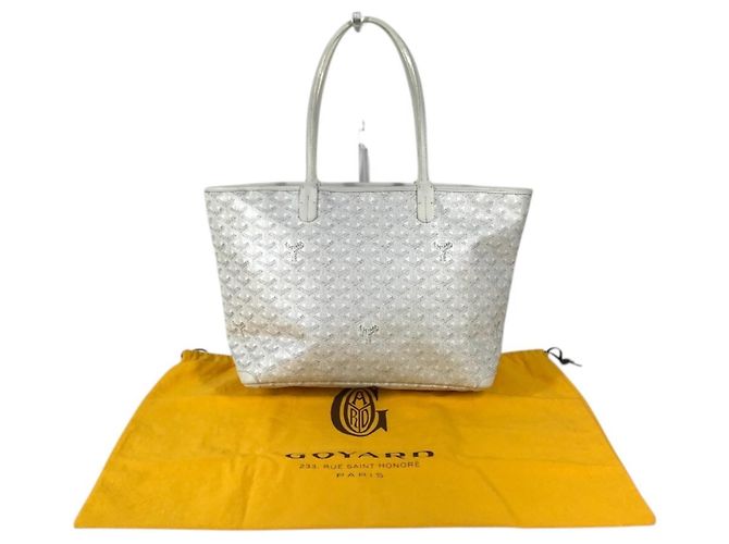 Borsa Tote Goyard Artois PM Bianco - vista 17