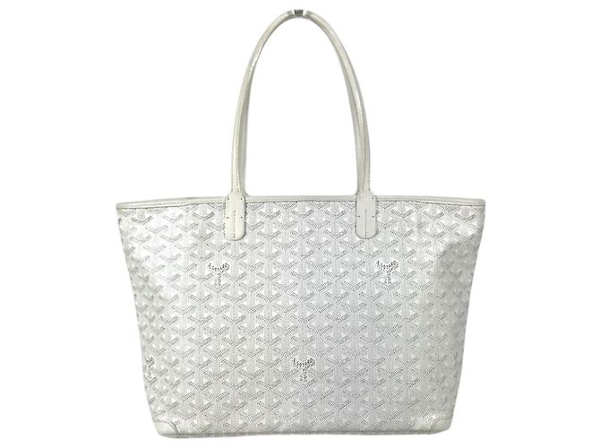 Borsa Tote Goyard Artois PM Bianco - vista 2