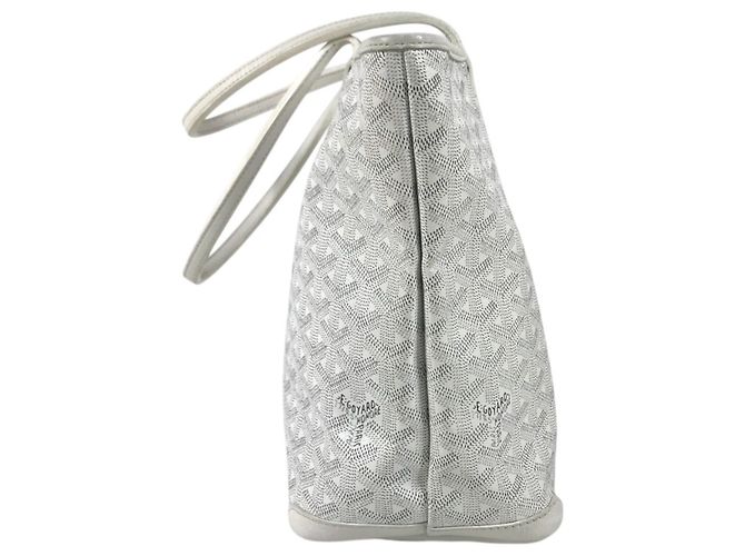 Borsa Tote Goyard Artois PM Bianco - vista 3