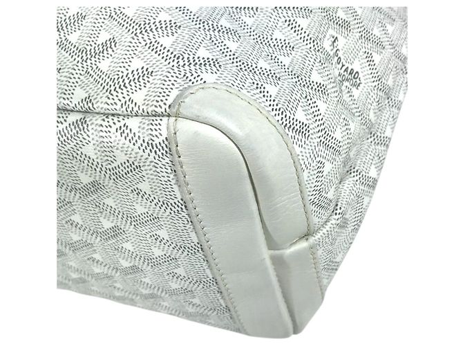 Borsa Tote Goyard Artois PM Bianco - vista 6