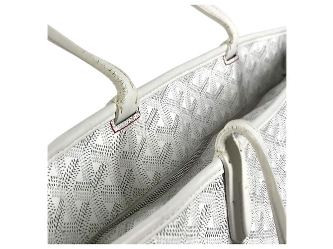 Borsa Tote Goyard Artois PM Bianco - vista 8