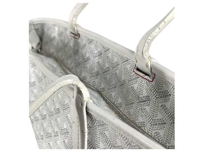 Borsa Tote Goyard Artois PM Bianco - vista 9