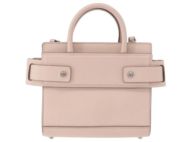 Borsa Horizon Satchel in pelle Small Givenchy Rosa - vista 2