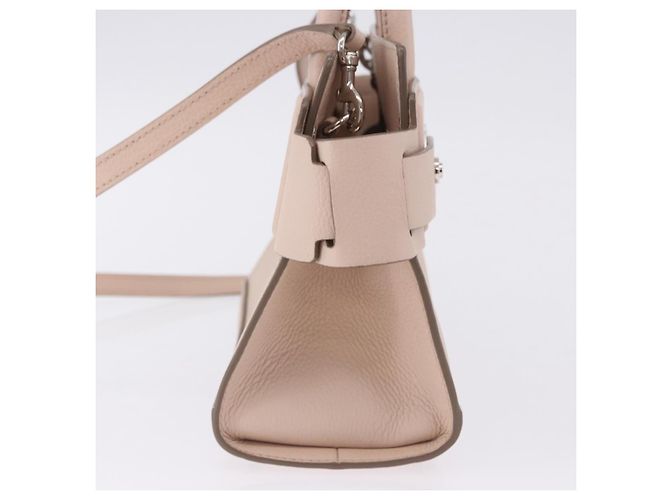 Borsa Horizon Satchel in pelle Small Givenchy Rosa - vista 3