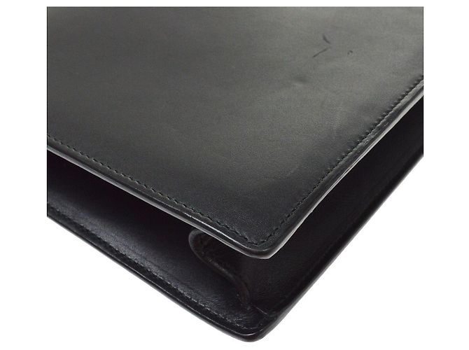 Saint Laurent Betty Leather Medium Nero - vista 6