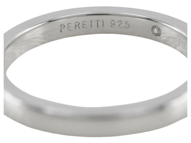 Tiffany & Co. Elsa Peretti Ehering aus Silber mit Diamant - Ansicht 5