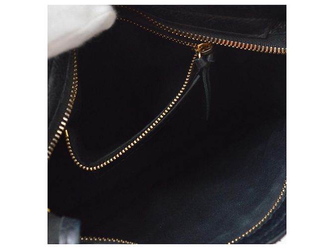 Balenciaga City Leather Mini Nero - vista 3