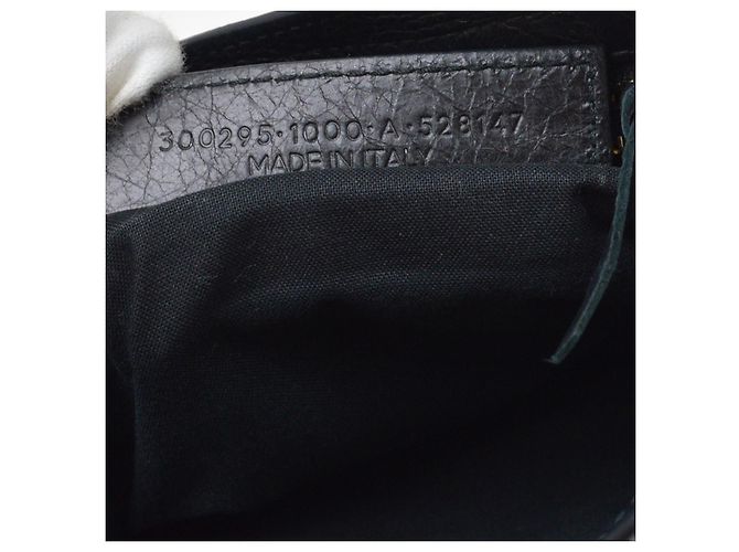 Balenciaga City Leather Mini Nero - vista 5