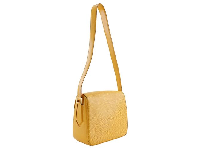 Louis Vuitton Buci Epi Leather Giallo - vista 3