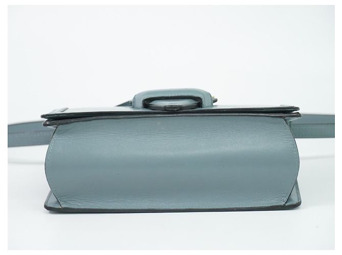 Loewe Barcelona Leather Small Bleu - vue 3