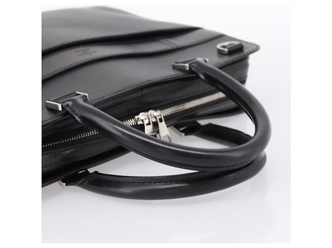 Louis Vuitton Bassano Epi Leather GM Nero - vista 7