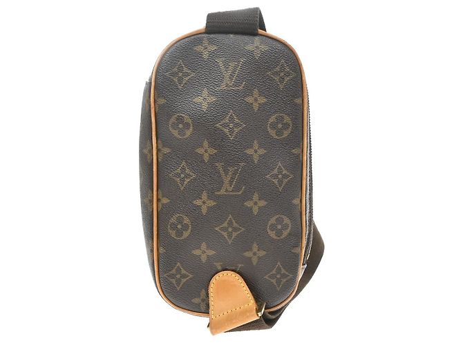 Louis Vuitton Pochette Gange Monogram Canvas Marrone - vista 2