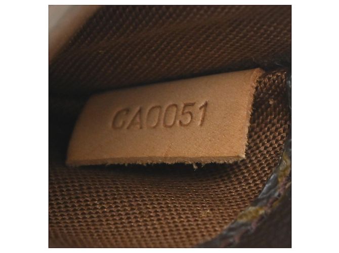Louis Vuitton Pochette Gange Monogram Canvas Marrone - vista 7