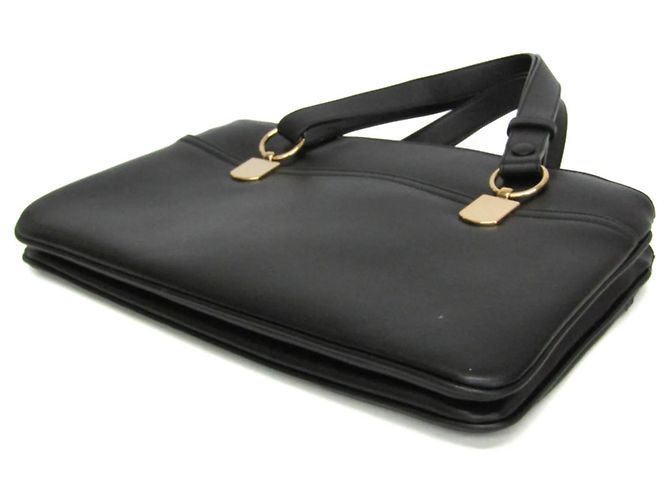 Gucci Arli Top Handle Leather Large Nero - vista 2