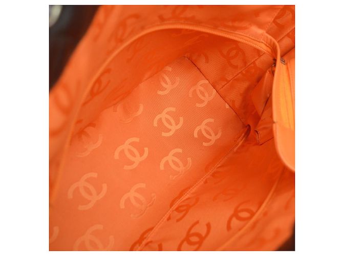 Chanel Cambon Tote aus gestepptem Leder Large Braun - Ansicht 3