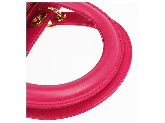 Christian Dior Lady Dior Cannage Medium Rosa - vista 6