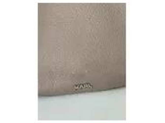 Karl Lagerfeld Borsa a Tracolla in Pelle Metallizzata Taupe - vista 3