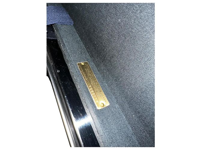 Sacai Valigia da cabina in alluminio Nero Silver hardware - vista 11