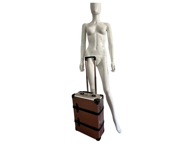 Sacai Valigia da cabina in alluminio Nero Silver hardware - vista 19