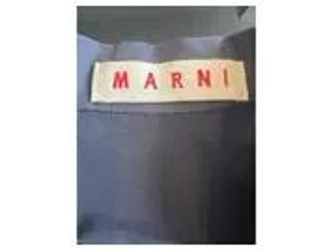 Abito nero Marni a maniche corte - vista 4