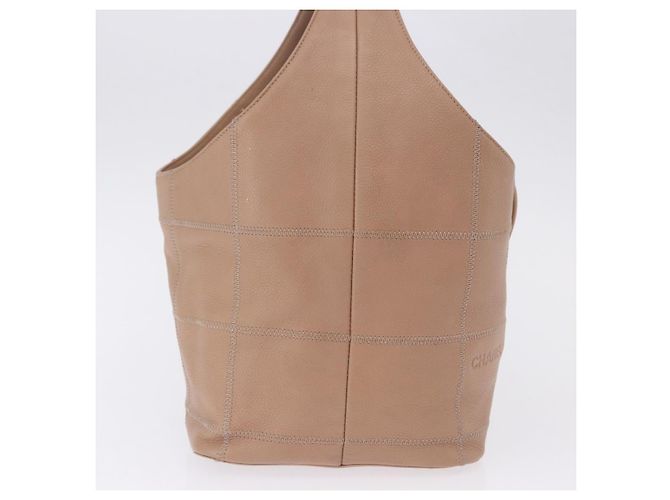 Chanel Square Stitch Tassel Hobo Quilted Leather Small Beige - Ansicht 4
