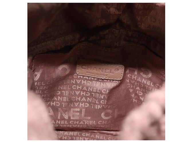 Chanel Square Stitch Tassel Hobo Quilted Leather Small Beige - Ansicht 6