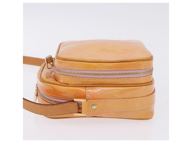 Louis Vuitton Wooster Monogram vernis Giallo - vista 4