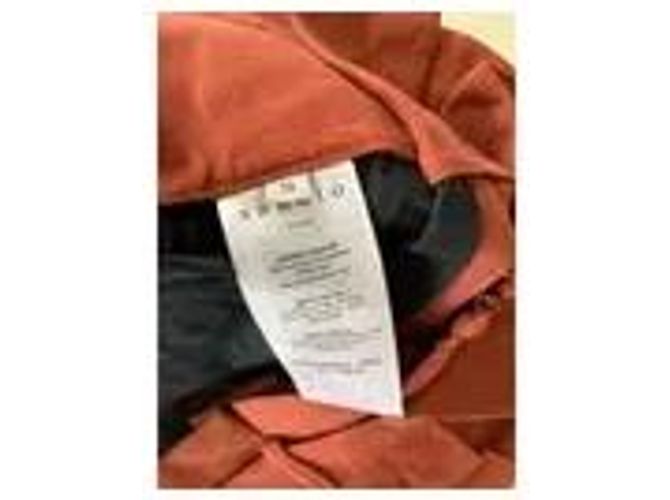 Sandro Pantaloncini in Viscosa Corallo Marrone Bordò - vista 2