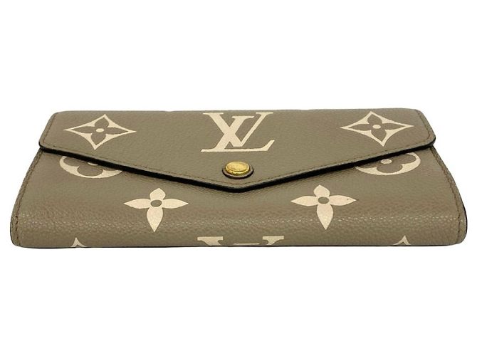 Louis Vuitton Portefeuille Sarah NM Long Wallet Beige - vista 6