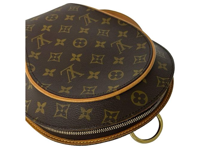 Louis Vuitton Ellipse Rucksack aus Monogram Leder Braun - Ansicht 4
