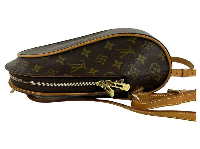 Louis Vuitton Ellipse Rucksack aus Monogram Leder Braun - Ansicht 5