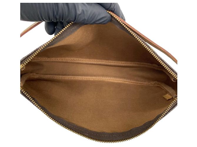 Louis Vuitton Vintage Pochette Accessoires Handtasche Braun - Ansicht 9