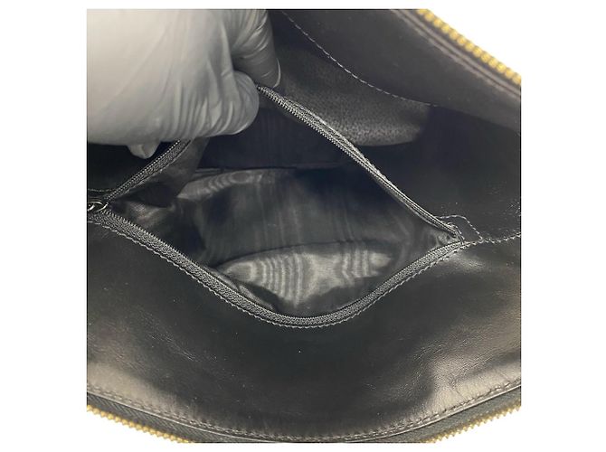 Céline Borsa a tracolla CELINE Macadam Blazon Triomphe Pattern Marrone Nero - vista 10